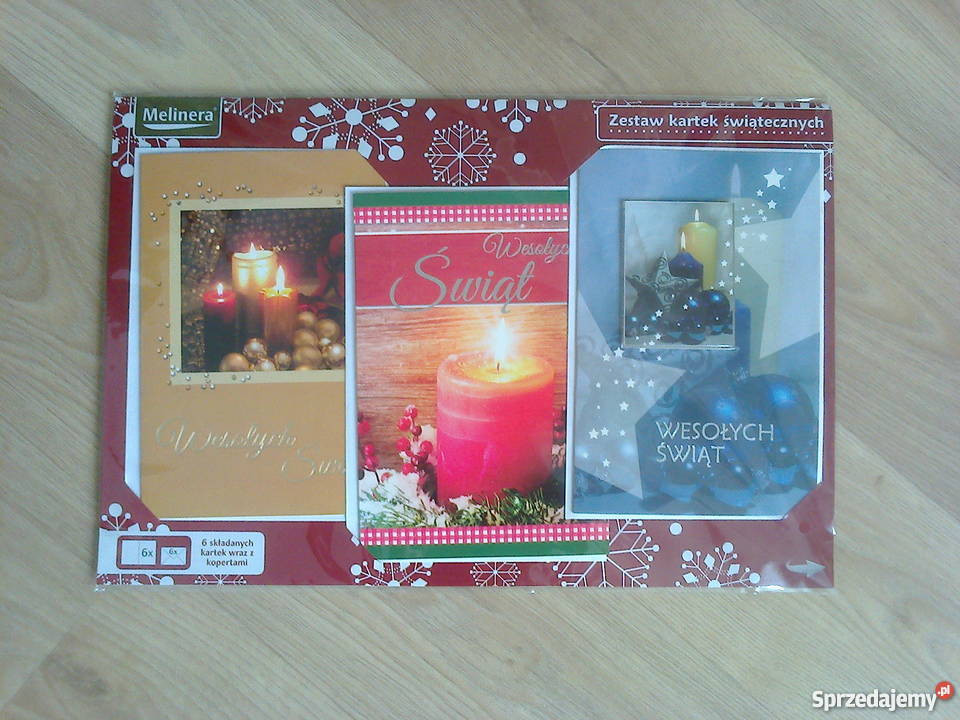 Zestaw kartek świątecznych Olkusz