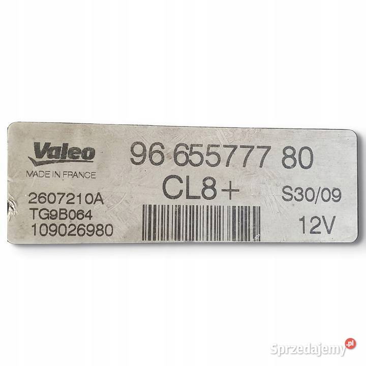 ALTERNATOR Peugeot 307 16 16V 9665577780 valeo Chełm