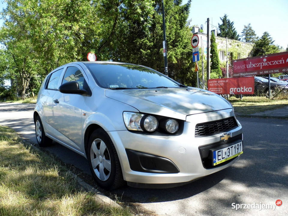 Chevrolet Aveo 12 klima T30 2011 4/5 Łódź