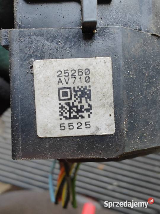 Manetki kierunków wycieraczek nissan Almera Panele sterowania, przełączniki