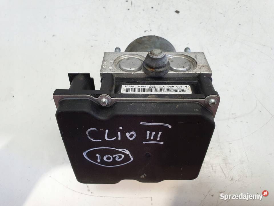 Renault Clio III POMPA ABS hamulcowa 0265950377 lubelskie Janów sprzedam