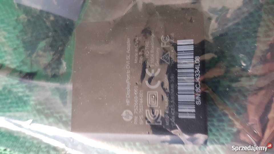 Oryginalny AdapterPrzejściówka HP kabel Display śląskie Katowice sprzedam