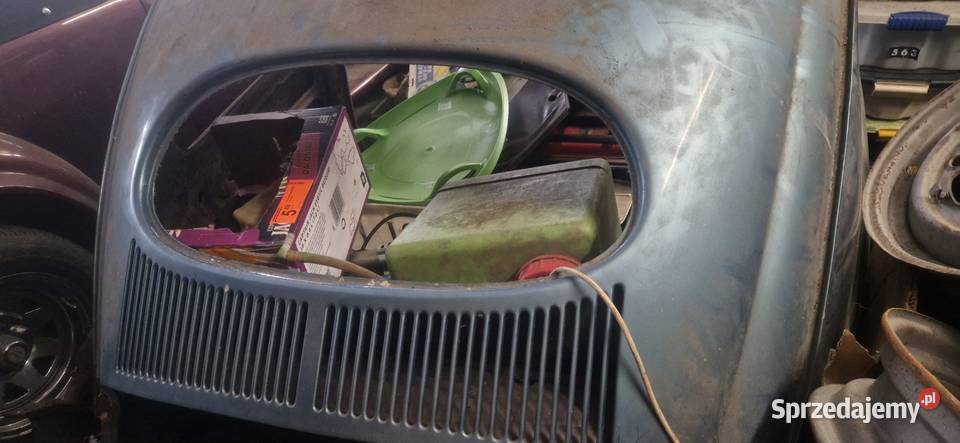 Vw garbus oval cześć dachu z szybą Łódź