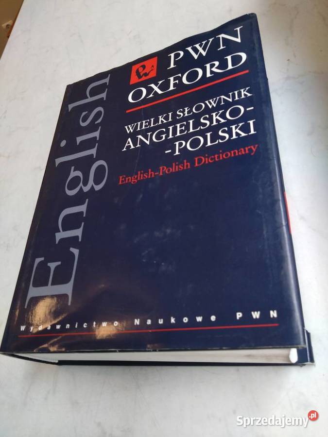 Wielki Słownik AngielskoPolski PWN Oxford Warszawa sprzedam