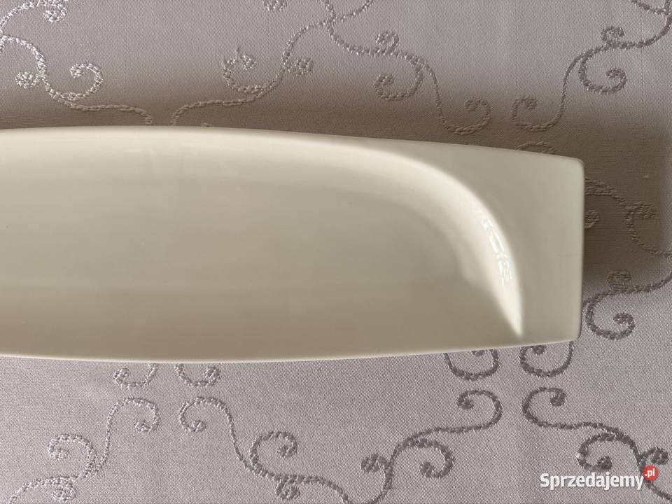 Półmisek porcelanowy TASTE 375 biały nowoczesny Salaterki i półmiski Czerwionka-Leszczyny