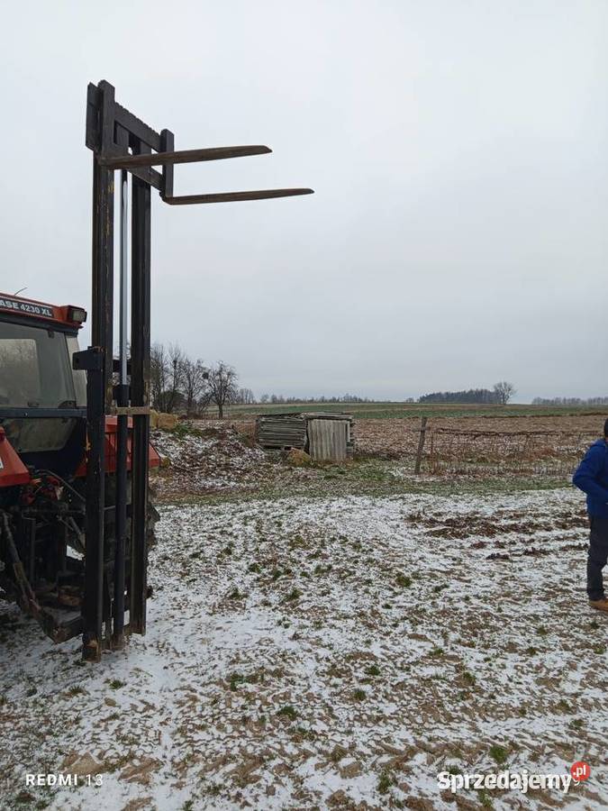 Maszt do ciągnika ładowacz big bag paleciak lubelskie Krzczonów Pierwszy