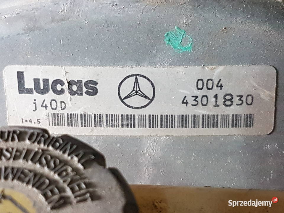 MERCEDES C KLASA W202 SERWO HAMULCOWE POMPA osobowe Turek