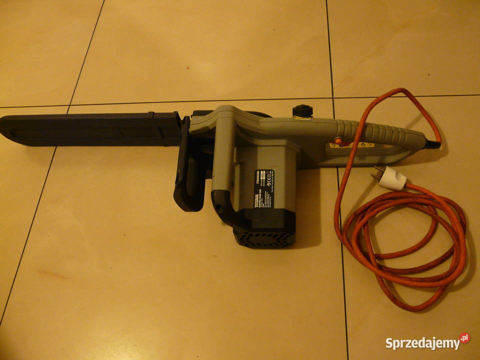 Piła TITAN do drewnadrzewa elektryczna Piły, pilarki i wyrzynarki Wieruszów