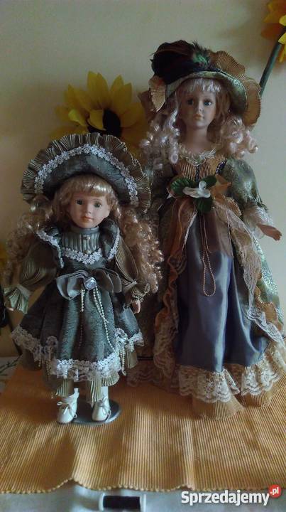 Przepiękna kolekcja porcelanowych lalek Jawor
