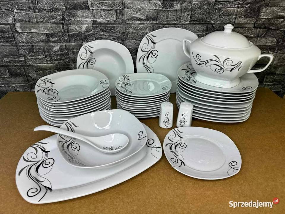 Zestaw obiadowy 43 elementy Kamienica sprzedam