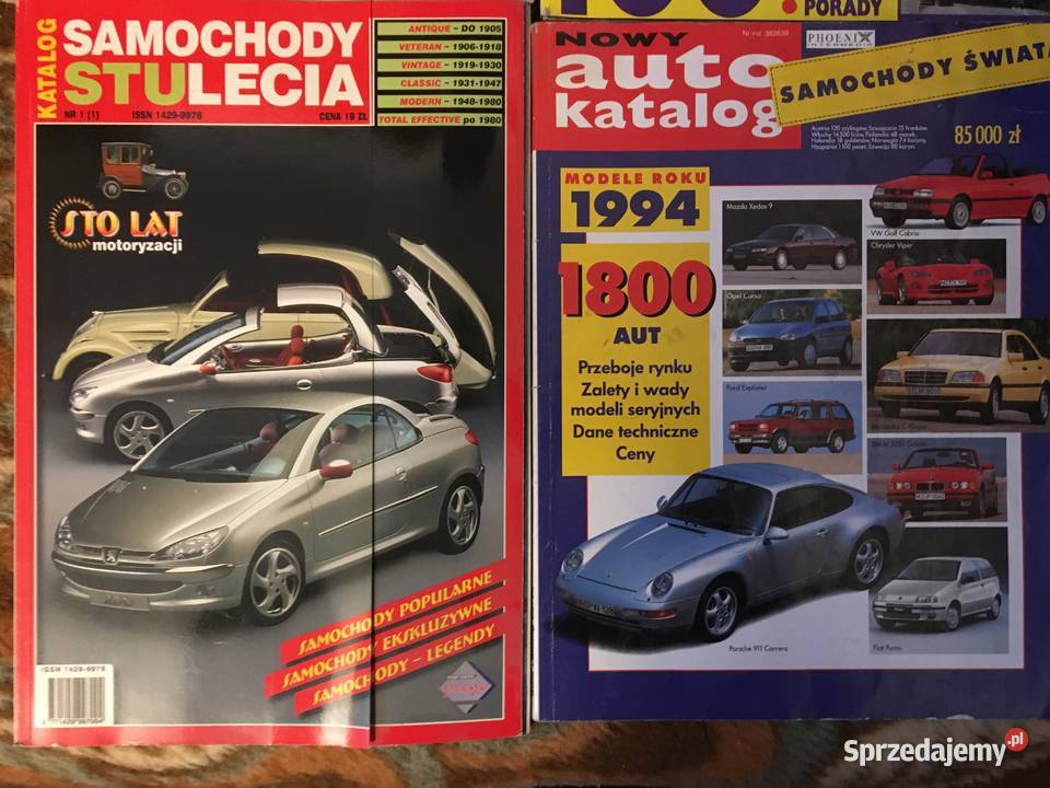 Samochody Stulecia i inne katalogi Pozostałe Zielonka