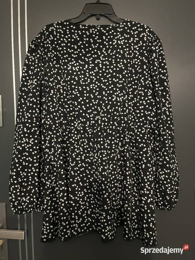 Shein Curve bluzka modny wzór serca serduszka 46 Rozmiar 46 Choszczno
