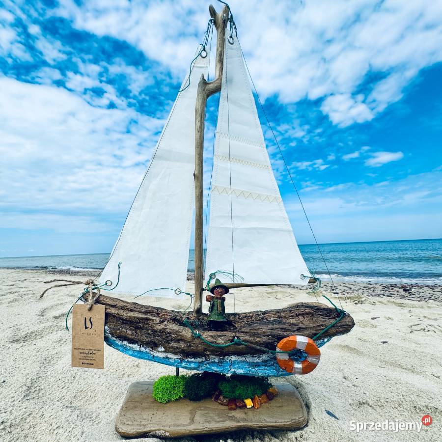 LUKI SZTUKI driftwood duuży JACHT żagle z dolnośląskie Wrocław