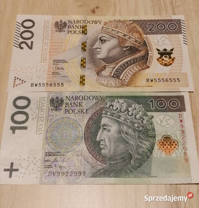 Banknot RADAR PIĘKNE Dwucyfrowe radary Bytom