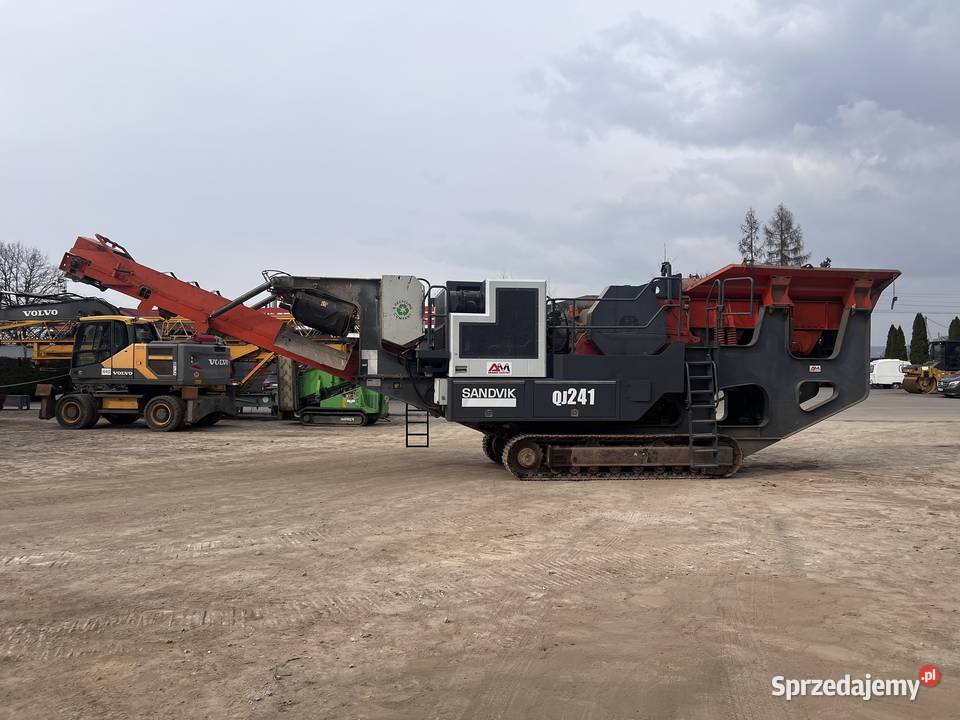 Kruszarka szczękowa Sandvik QJ241 pełny VAT małopolskie Zator sprzedam