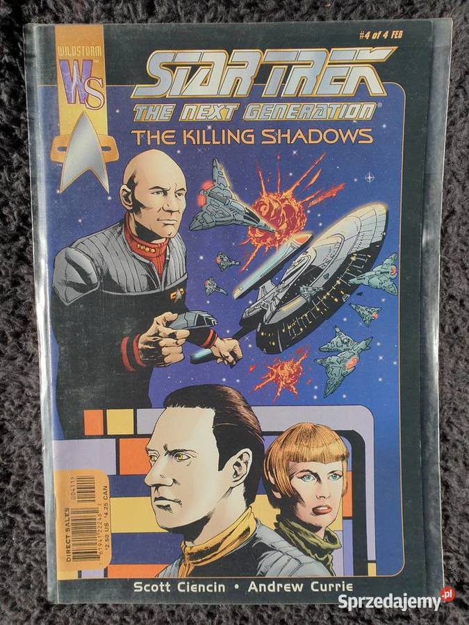 Star Trek zestaw 3 komiksów Wild Storm USA fantasy i s-f Gdynia