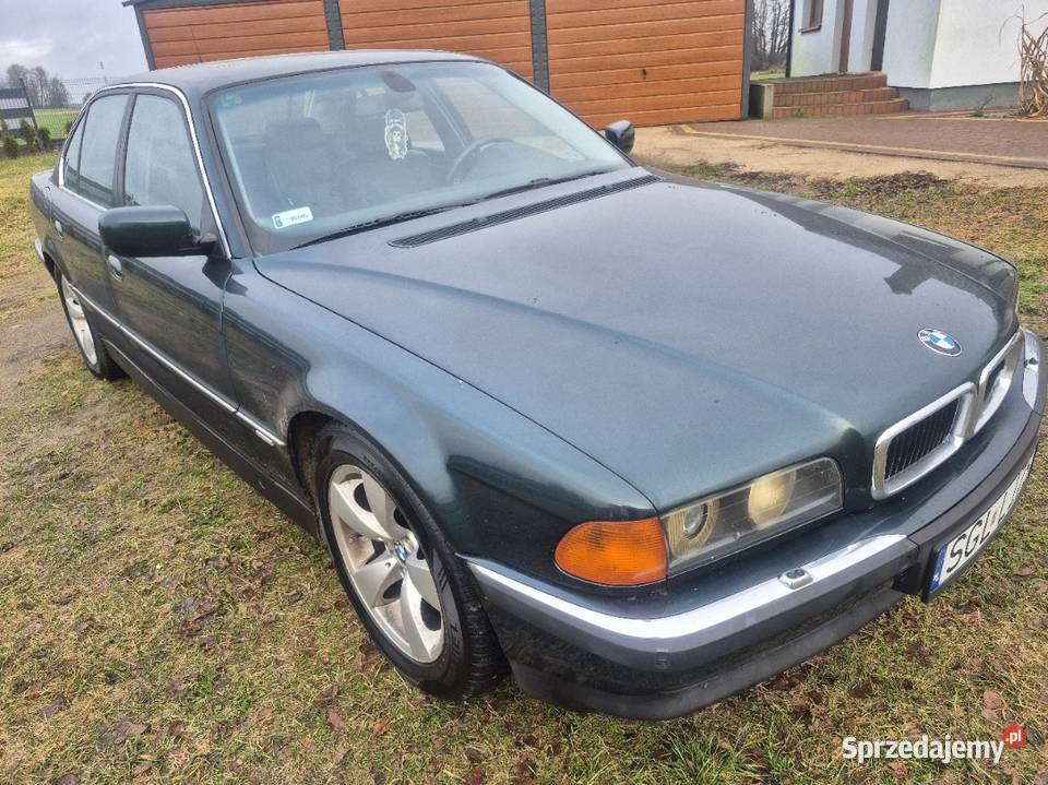 BMW E38 735iA 1998r 35 V8 M62B35 Automat RWD Chorzele