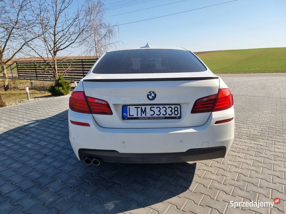 BMW Seria 5 F10 MPakiet Shadow Line lubelskie Łaszczów