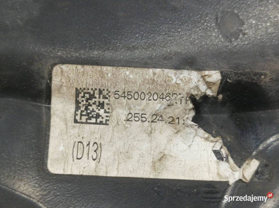 WAHACZ PRAWY PRZÓD 545002046R Dacia Duster III