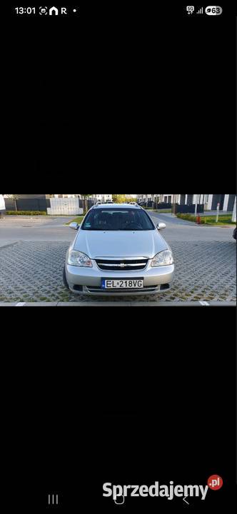 Chevroleta Lacetti Rok produkcji 2008 łódzkie Łódź
