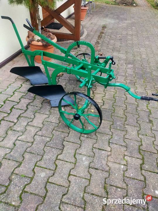 Pług konny dwuskibowy lubelskie Kolembrody