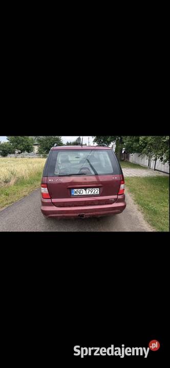 Ml w163 Ostrołęka sprzedam