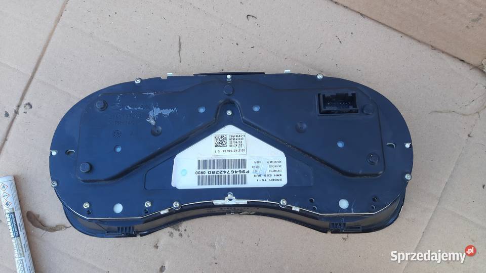 licznik zegary Peugeot 307 9646742280 Dębno