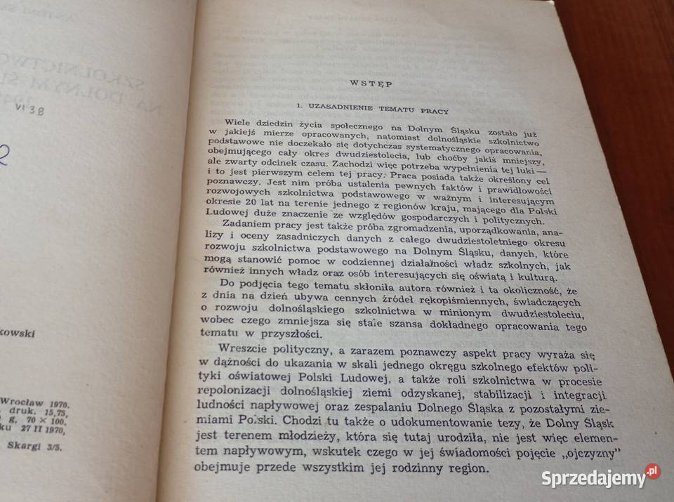 Szkolnictwo podstawowe na Dolnym Śląsku w latach