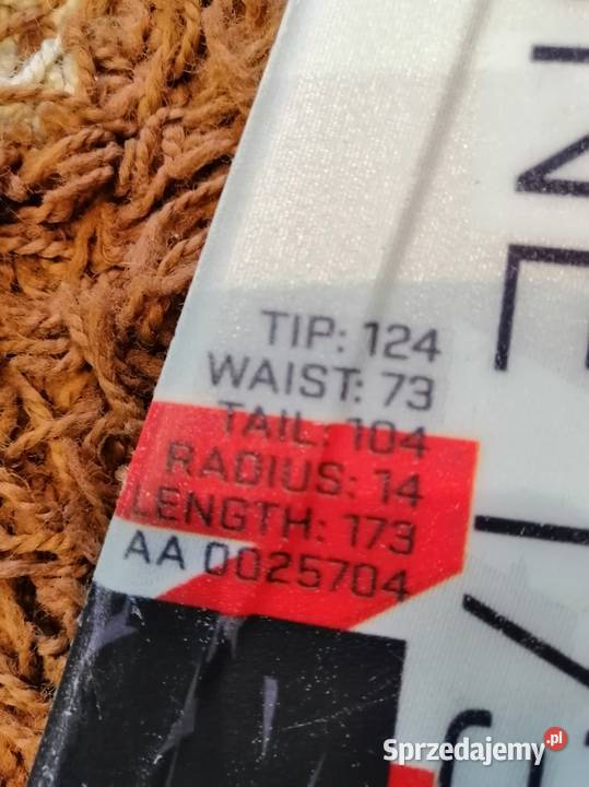 Narty Atomic Nomad s 173 170 Brzeźnica