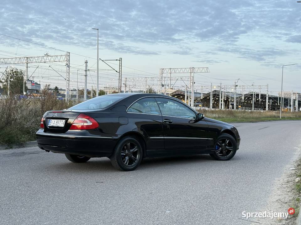 Mercedes CLK idealny studenta LPG Automat poduszka powietrzna CLK Białystok