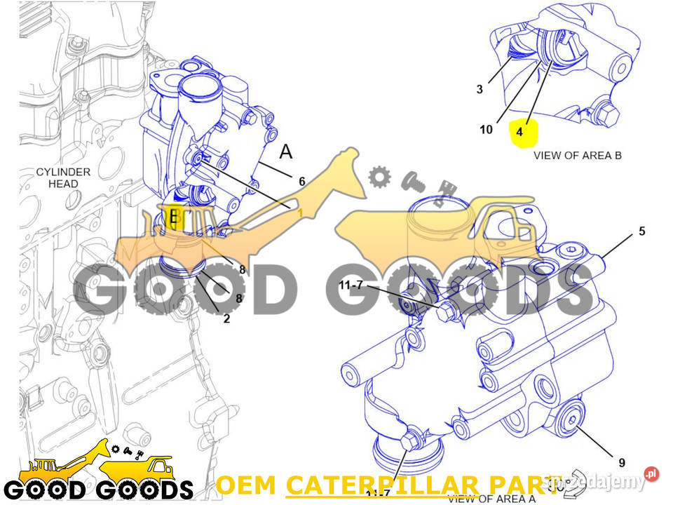 CAT TERMOSTAT 83C 181F C9 C15 2485513 2485513 Władysławów