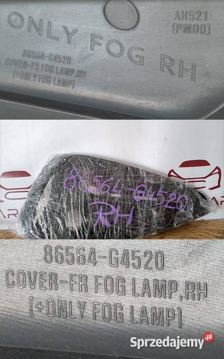 HYUNDAI I30 III LIFT 20 KRATKA HALOGENU ZDERZAK wielkopolskie sprzedam