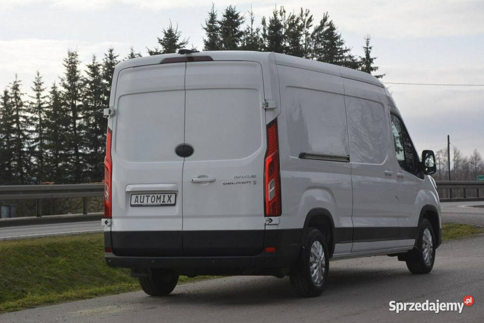 Maxus DELIVER 9 20 TD L3H2 VAN gwarancja ASR (kontrola trakcji) podkarpackie Sędziszów Małopolski sprzedam