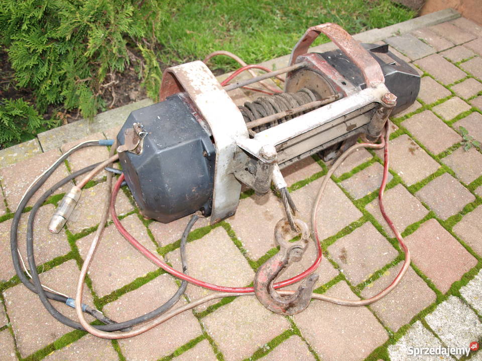 Wciągarka wyciągarka 12V na lawete Kalisz sprzedam
