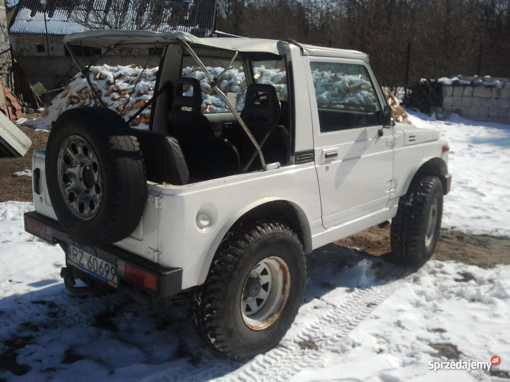 Suzuki Samuraj SJ413 blokada mostu Dobre