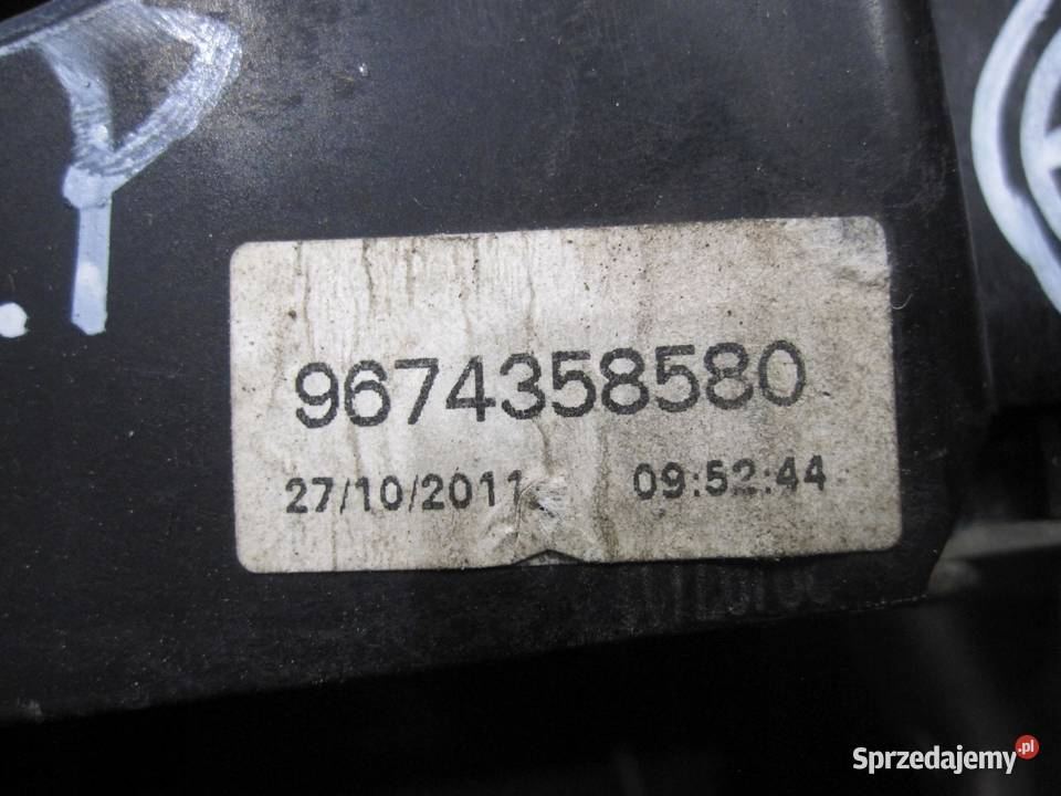 PEUGEOT 508 I SW 11r klamka zewnętrzna lewa osobowe Klamki wewnętrzne