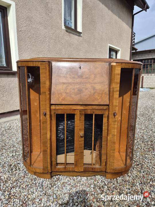 Witrynka Art Deco antyk vintage