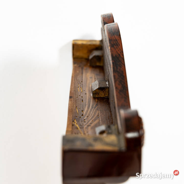 Lustro Biedermeier Antyk Stare Mahoń Piramidalny Swarzędz