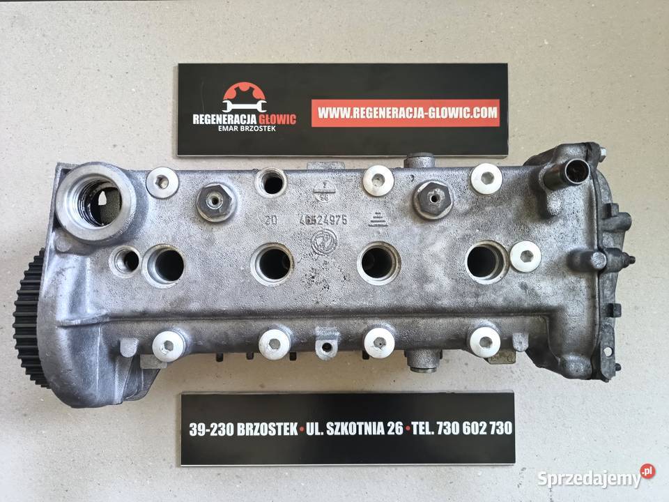 GŁOWICA FIAT 12 benzyna 16V 46434599 Punto Stilo osobowe Głowice cylindrów podkarpackie Brzostek