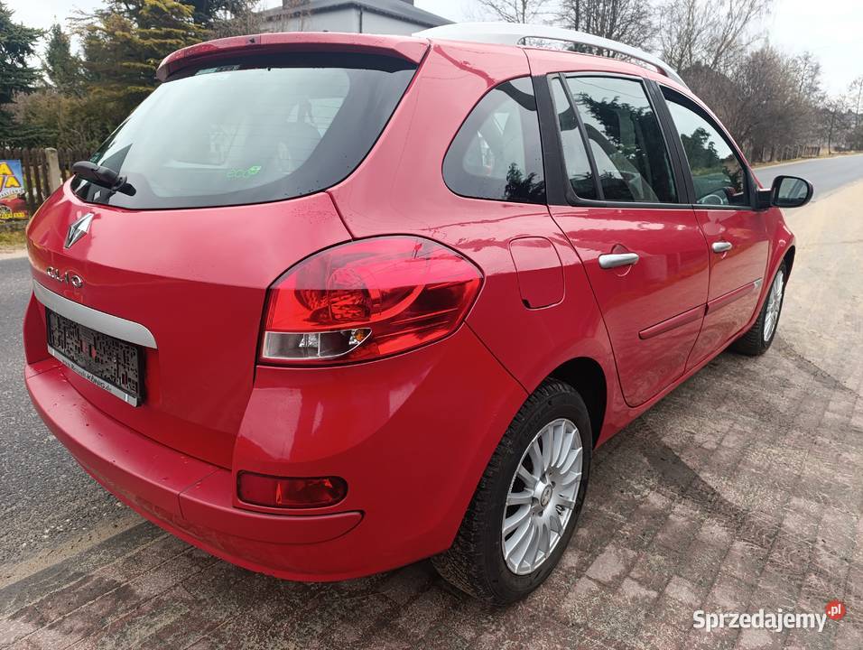 Renault Clio 12 benzyna 2010r udok przebieg manualna Lgota-Mokrzesz