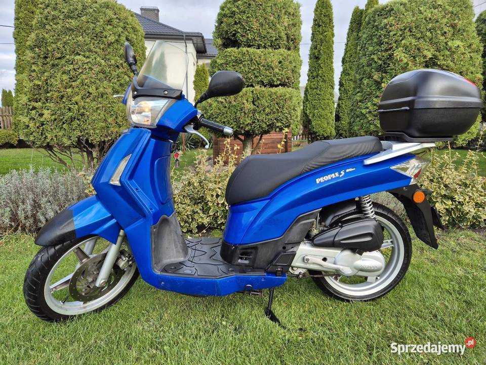 Kymco PeopleS 50 AC 2T Skuter kufer GIVI 5KM Ciechanowiec sprzedam