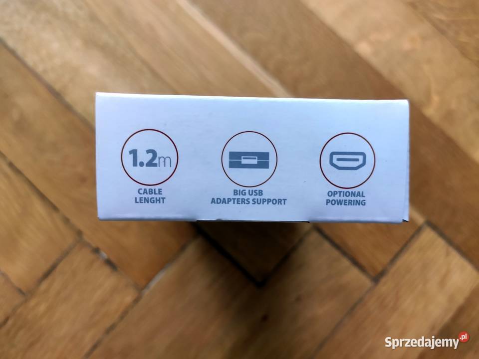 Hub USB 30 z szybkim ładowaniem 4 porty długi Tuchola