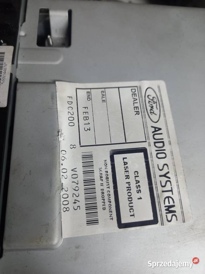 Radio Ford smax ford6000 cd radio Galaxy Płock sprzedam