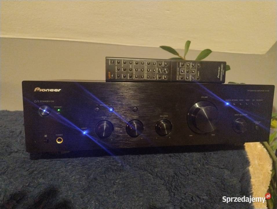 Wzmacniacz Pioneer a 30 k z pilotem Trzebuska sprzedam