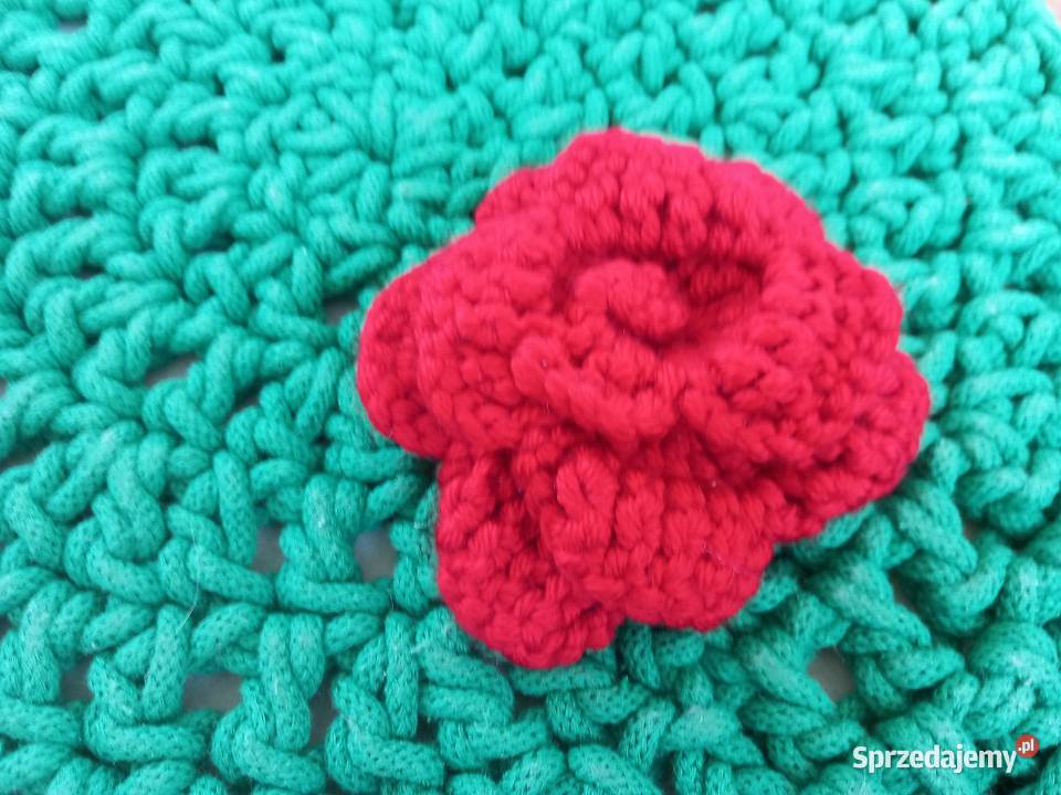 Szydełkowa broszka Radzionków sprzedam