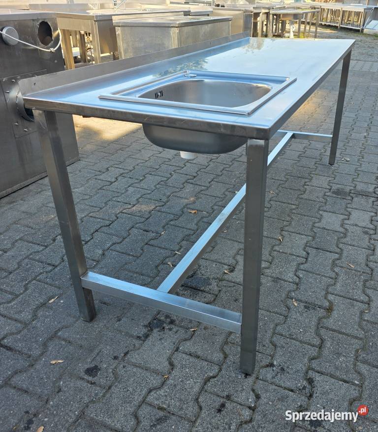 Zlew 1 Komorowy z Blatem Wzmacniany 1926885 Nowe Skalmierzyce