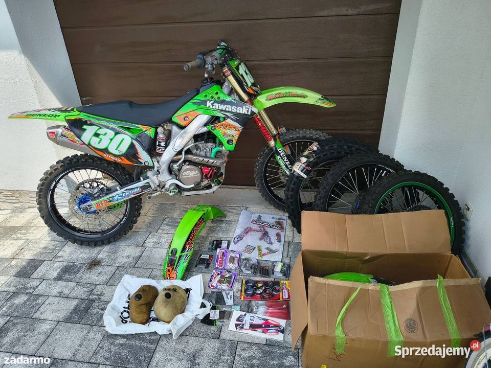 Kawasaki kxf250 dużo części Brzostek