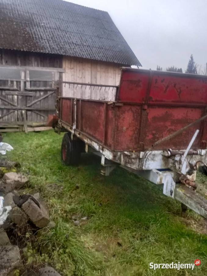 Sprzedam rozrzutnik obornika 5 ton Maluszyn