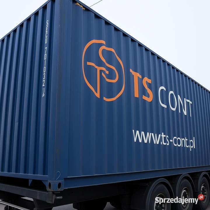 Kontener morski magazynowy budowlany 40 HC pomorskie Nowy Dwór Gdański