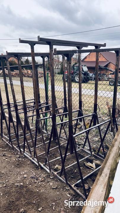 Kobyłki metalowe z deskami podkarpackie Pilchów